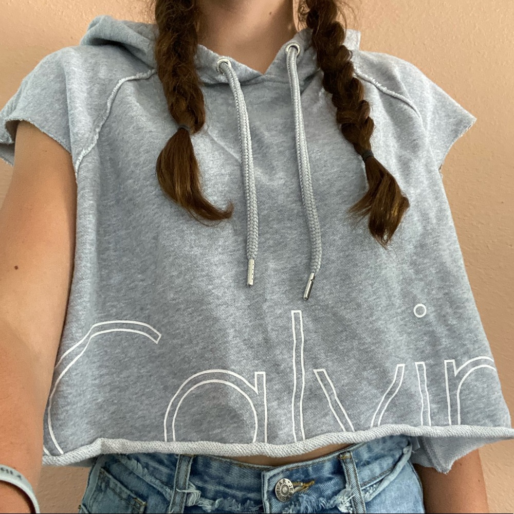 Calvin Klein Performance Cropped Tank Top